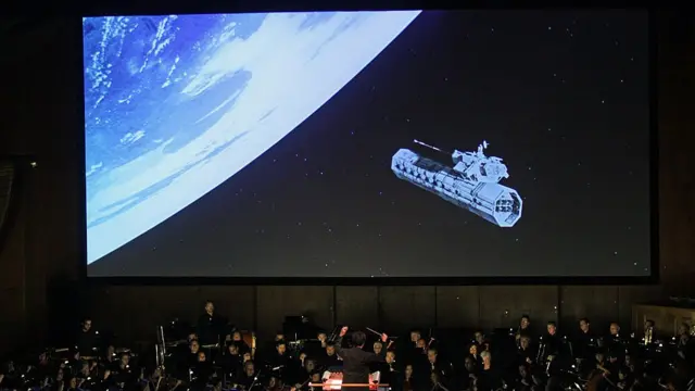 Una proyección especial de 2001: Odisea en el espacio.