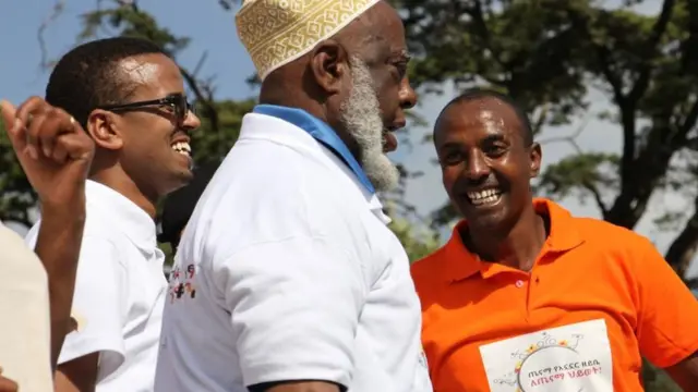 በስፖርታዊ እንቅስቃሴው ወጣቶችና አዛውንቶች ተሳታፊ ነበሩ