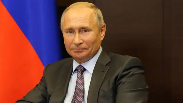 Vladimir Putin, presidente de Rusia.