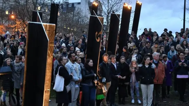 लंदन में शोक सभा