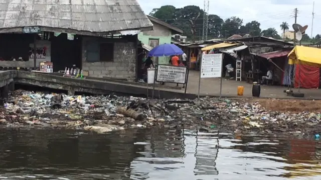 Marine base waterway for Port Harcourt, south south Nigeria