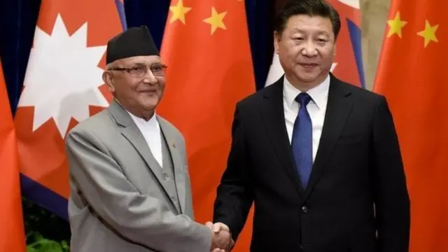 केपी ओली और शी जिनपिंग