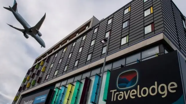 Londra Heathrow Havalimanı'nda bir otel