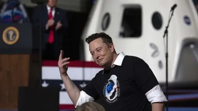 CEO Elon Musk's SpaceX company is the first to offer a commercial crew transport service