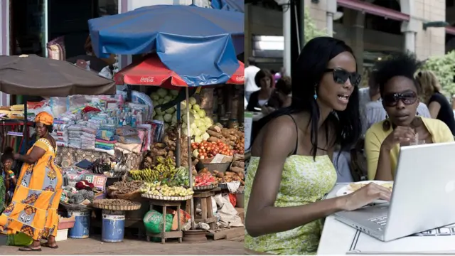 nwaanyị na-azụ ahị na ụmụnwaanyị ele kọmputa