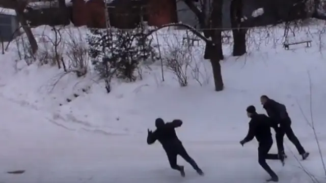 Дмитришин - скріншот очевидця, Львівська газета