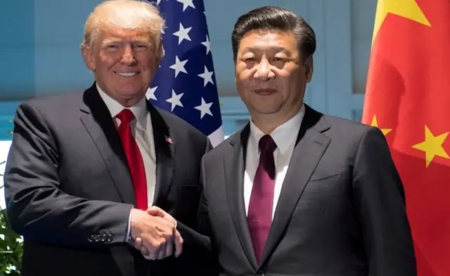 डोनल्ड ट्रंप और शी जिनपिंग