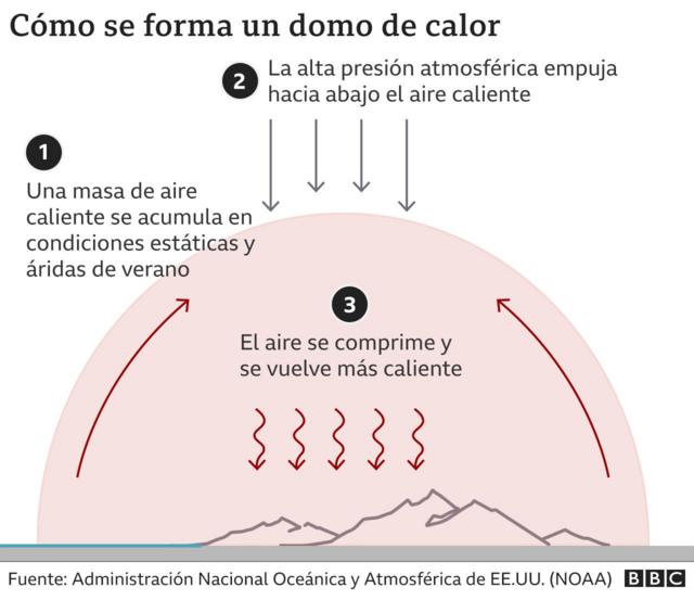 Domo de calor: qué es el fenómeno que está provocando temperaturas extremas  en partes de México, Centroamérica y el Caribe - BBC News Mundo