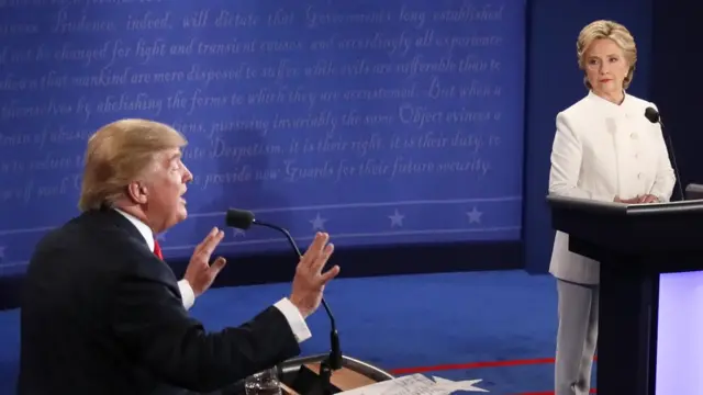 کلنټن او ټرمپ