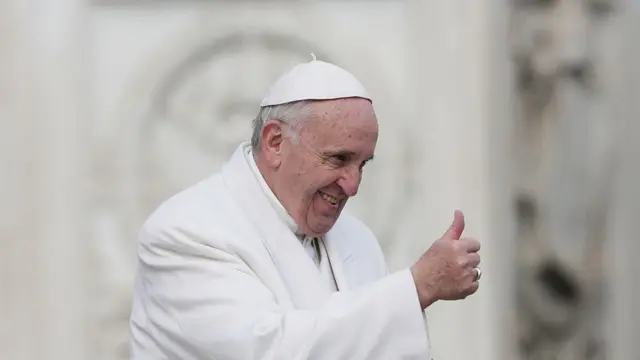 في ساحة القديس يطرس عام 2016