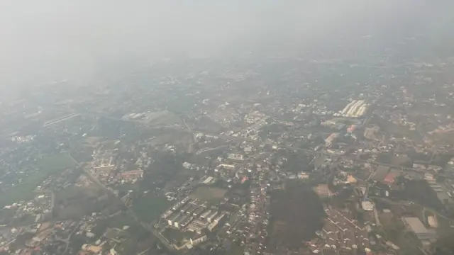 สภาพอากาศเมืองเชียงใหม่ที่เต็มไปด้วยหมอกควัน