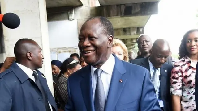 Ivory Coast President Alassane Ouattara.