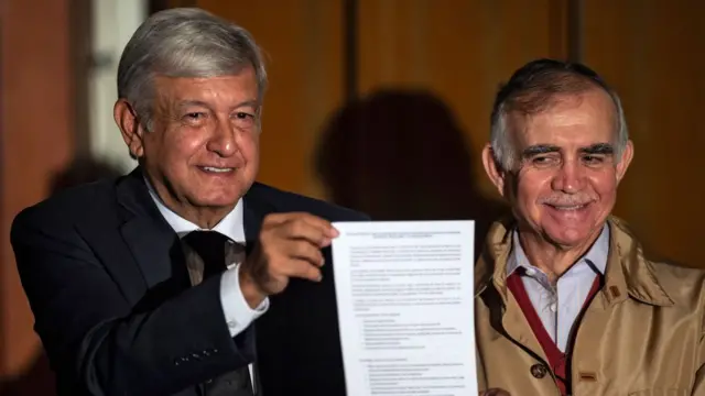 Alfonso Romo y López Obrador