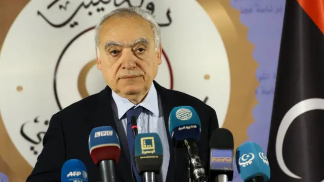 غسان سلامه، چهره معروف دانشگاهی لبنان در روابط بین‌الملل، نماینده ویژه سازمان ملل برای حل بحران لیبی است