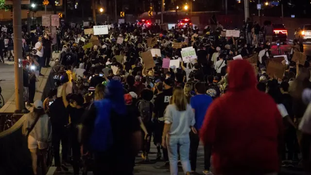 Протест в Нью-Йорке