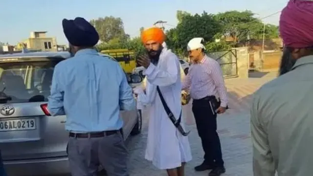 गिरफ़्तारी के समय अमृतपाल सिंह