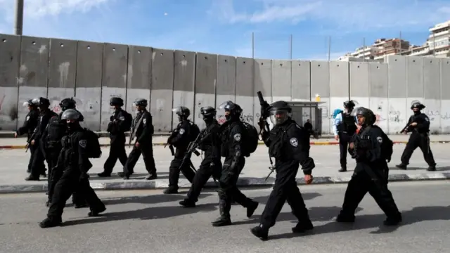 Israel afirmó que se preparaba para un potencial estallido de violencia.