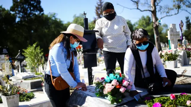 Женщины у могилы