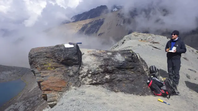 Simon Cook en los Andres