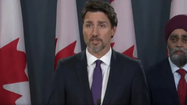 క్షిపణితో విమానం కూల్చారని భావిస్తున్న కెనడా