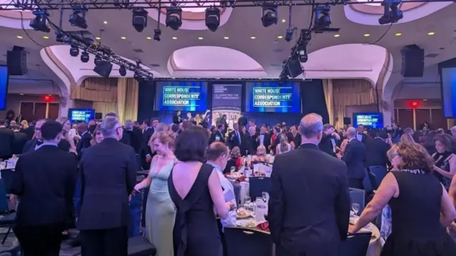 டிரம்ப், வெள்ளை மாளிகை, விருந்து, துப்பாக்கிச் சூடு