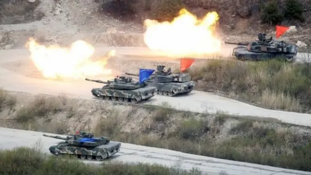 АКШ менен Түштүк Кореянын аскердик машыгуулары