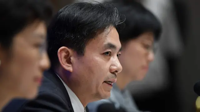 Yang Guang, vocero de la Oficina de Asuntos de Hong Kong y Macao