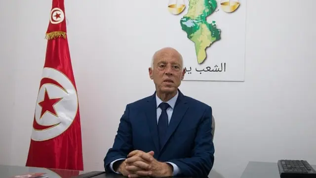 Kais Sayed, seçim sonuçlarına göre yarışı önde götürdüğünü açıkladı.