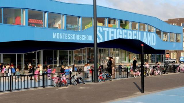 Escuela Montessori en Amsterdam.