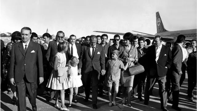 Alfredo Di Stéfano com família