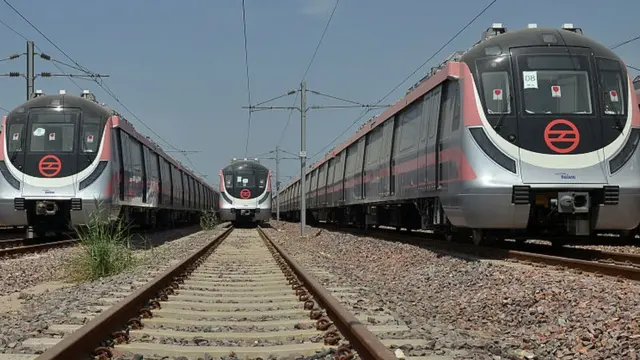 દિલ્હી મેટ્રોની પ્રતીકાત્મક તસવીર