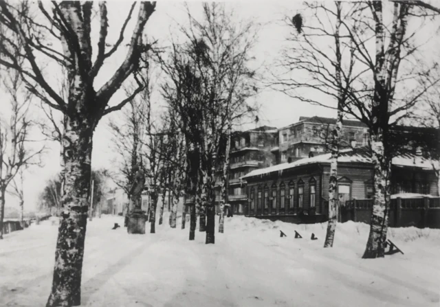 Zdanie Britanskoй voenno-morskoй missii v Arhangelьske na ul. Karla Marksa, 2