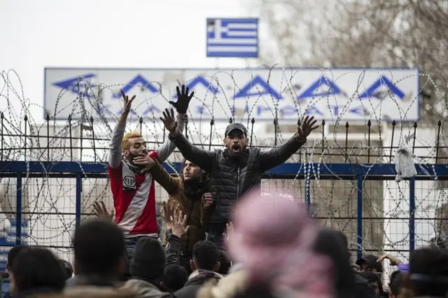 پناهجویان در رمز یونان