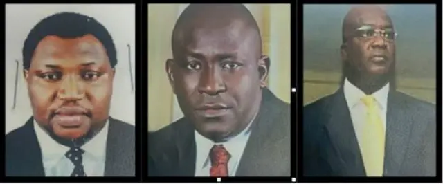 Tarry Ruffus, Gimba Yau Kumo and Bola Ogunsola