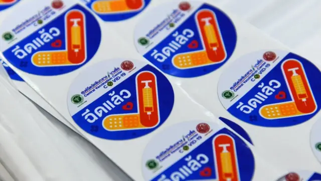 vaccination stickers