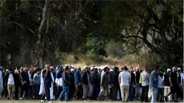 বুধবার ক্রাইস্টচার্চে নিহতদের শেষকৃত্য অনুষ্ঠান হয়।
