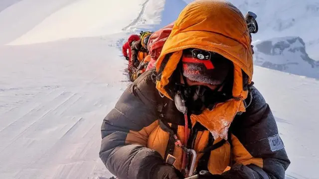 Alpinistaslot big juanmontanha com neve