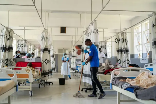 መደቀሲ ሕሙማት ኮሮናቫይረስ ከተማ ቡላዋዮ ዚምባብወ