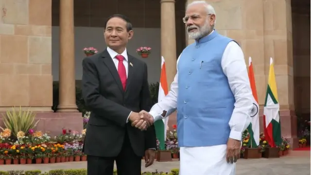 အိန္ဒိယခရီးစဉ်ဟာ သမ္မတ ဦးဝင်းမြင့်ရဲ့ ဒုတိယမြောက် ခရီးစဉ်ဖြစ်ပါတယ်