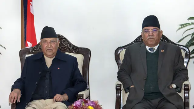 ओली र प्रचण्ड