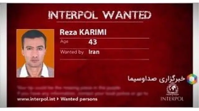 عکسی که خبرگزاری صداوسیمای دولتی از "رضا کریمی" منتشر کرد