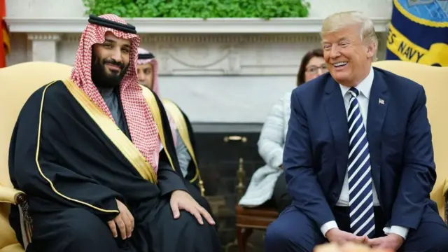 ترامپ و بن سلمان