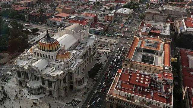 صورة عامة لمدينة مكسيكو سيتي العاصمة