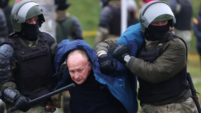 Задержания в Минске