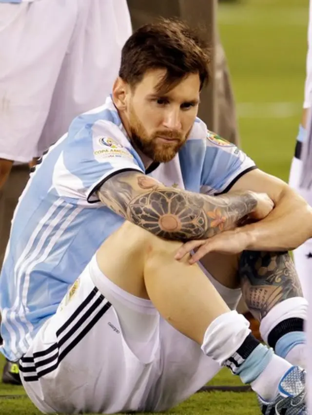 Messi después del penal