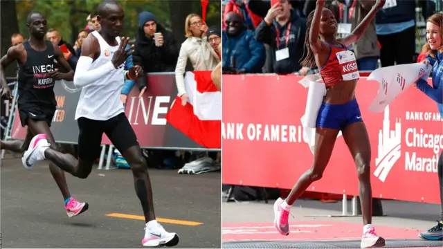 Nike Vaporfly la controvertida tecnologia de las zapatillas para correr maratones con las que Brigid Kosgei y Eliud Kipchoge batieron records mundiales BBC News Mundo