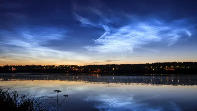 Nubes noctilucentes