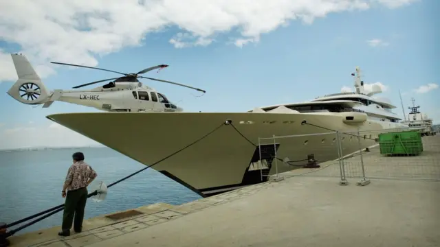 Яхта Абрамовича