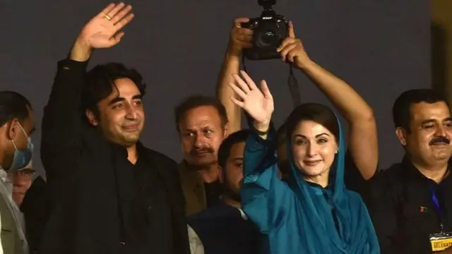 बिलावल भुट्टो और मरियम नवाज़