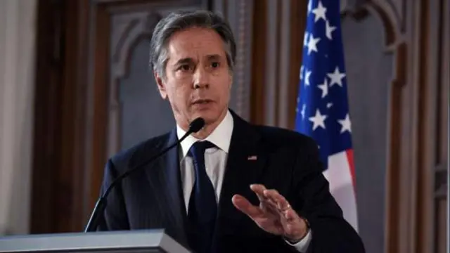 Antony BlinkenAntony Blinken ari muri Latvia mu ntangiriro z'uku kwezi